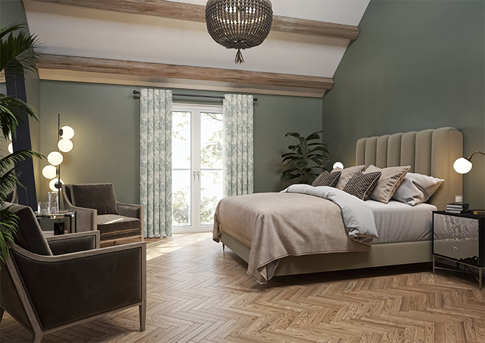 Maui, Green Ink - Made to Measure Curtains - Image 8